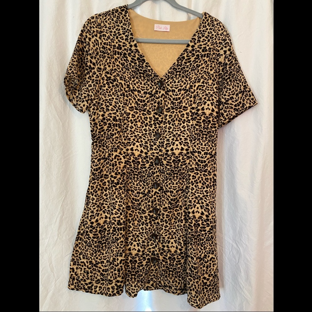NWOT Animal Print Dress